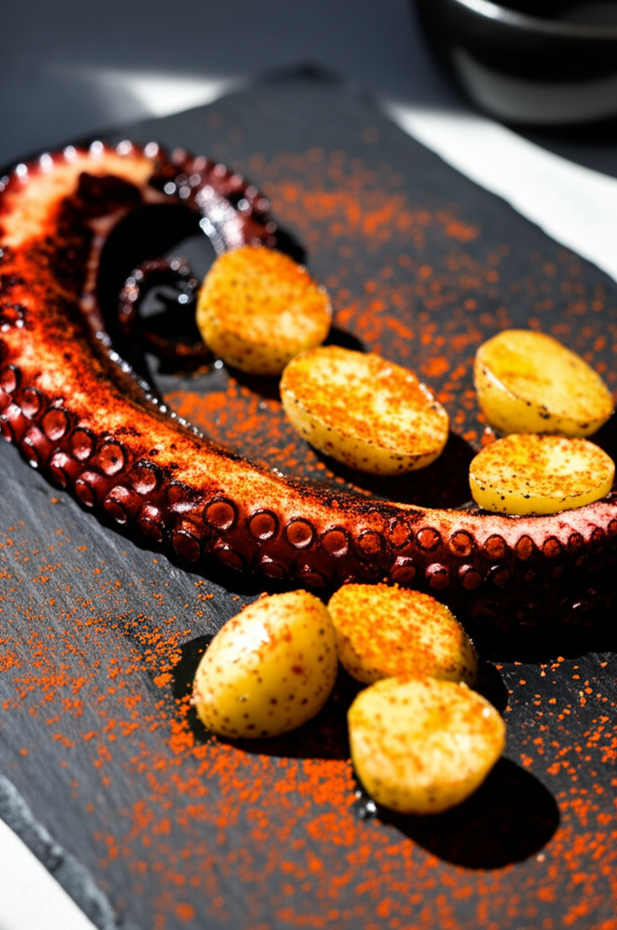 Pulpo a la brasa